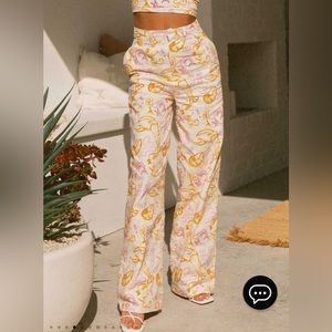 Peppermayo x Rikki Day - Sicilian Linen Pants - Oceanus